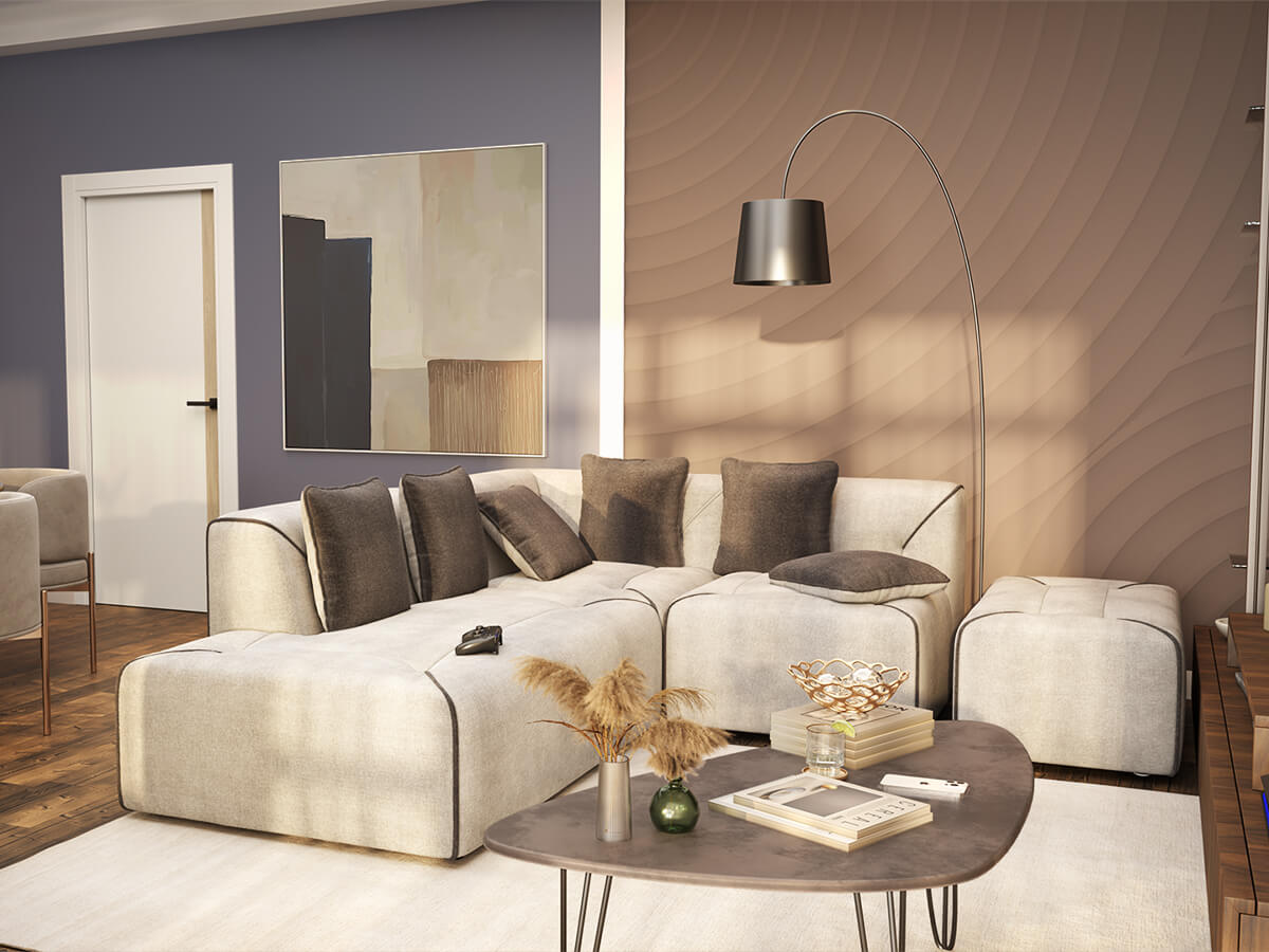 Купить диван угловой модульный PORTU