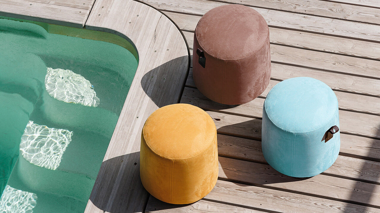 Купить пуф круглый PHIL