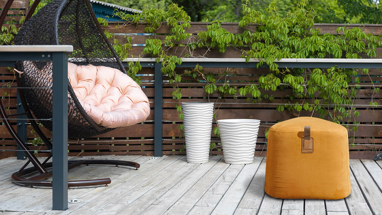 Купить пуф треугольный PHIL