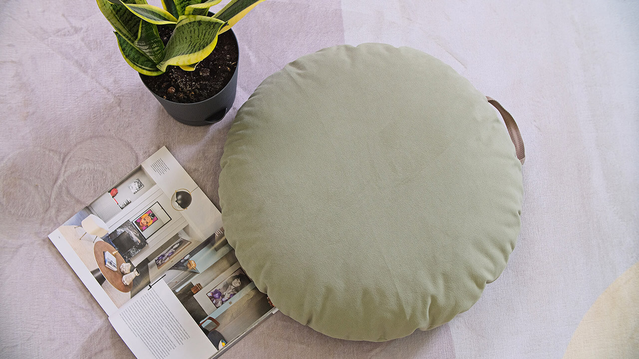 Купить подушка круглая JASMINE