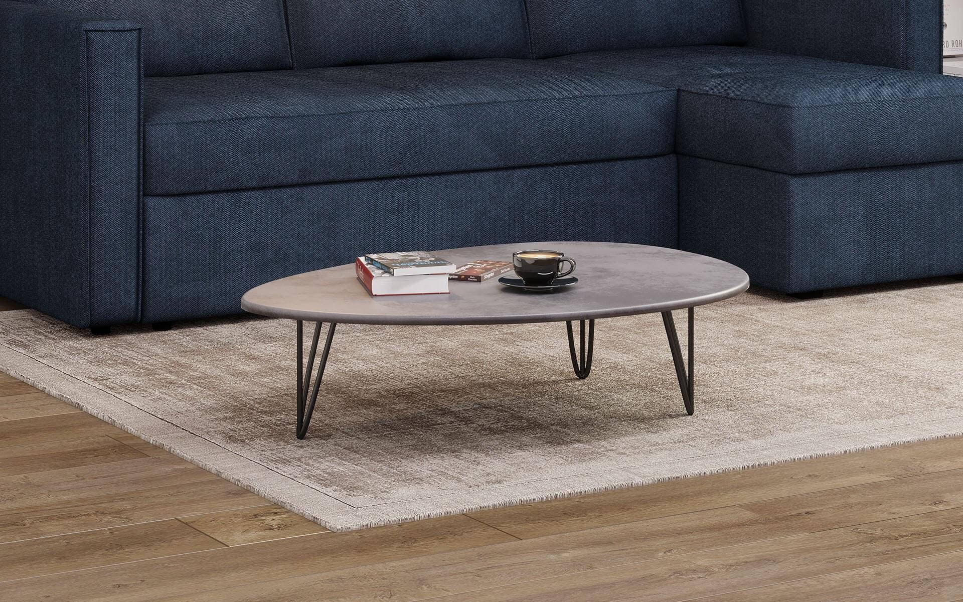 Купить столик (серый бетон) DADLI